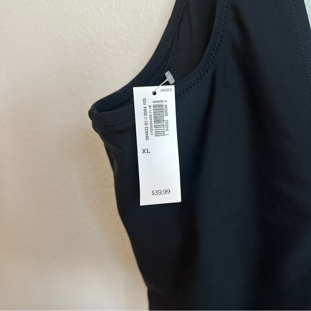 NWT Old Navy One Piece Black Swimsuit/Bathing Suit California Design | Size XL - Picture 4 of 5